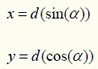 2D polar equation